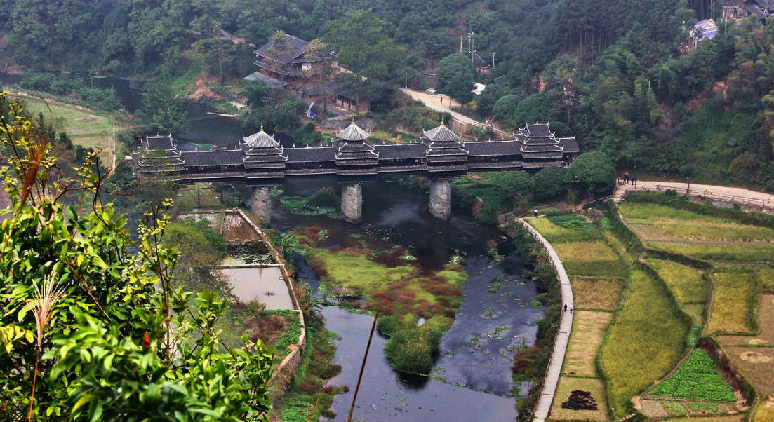 8. Chengyang Wind and Rainbow Bridge, China 1