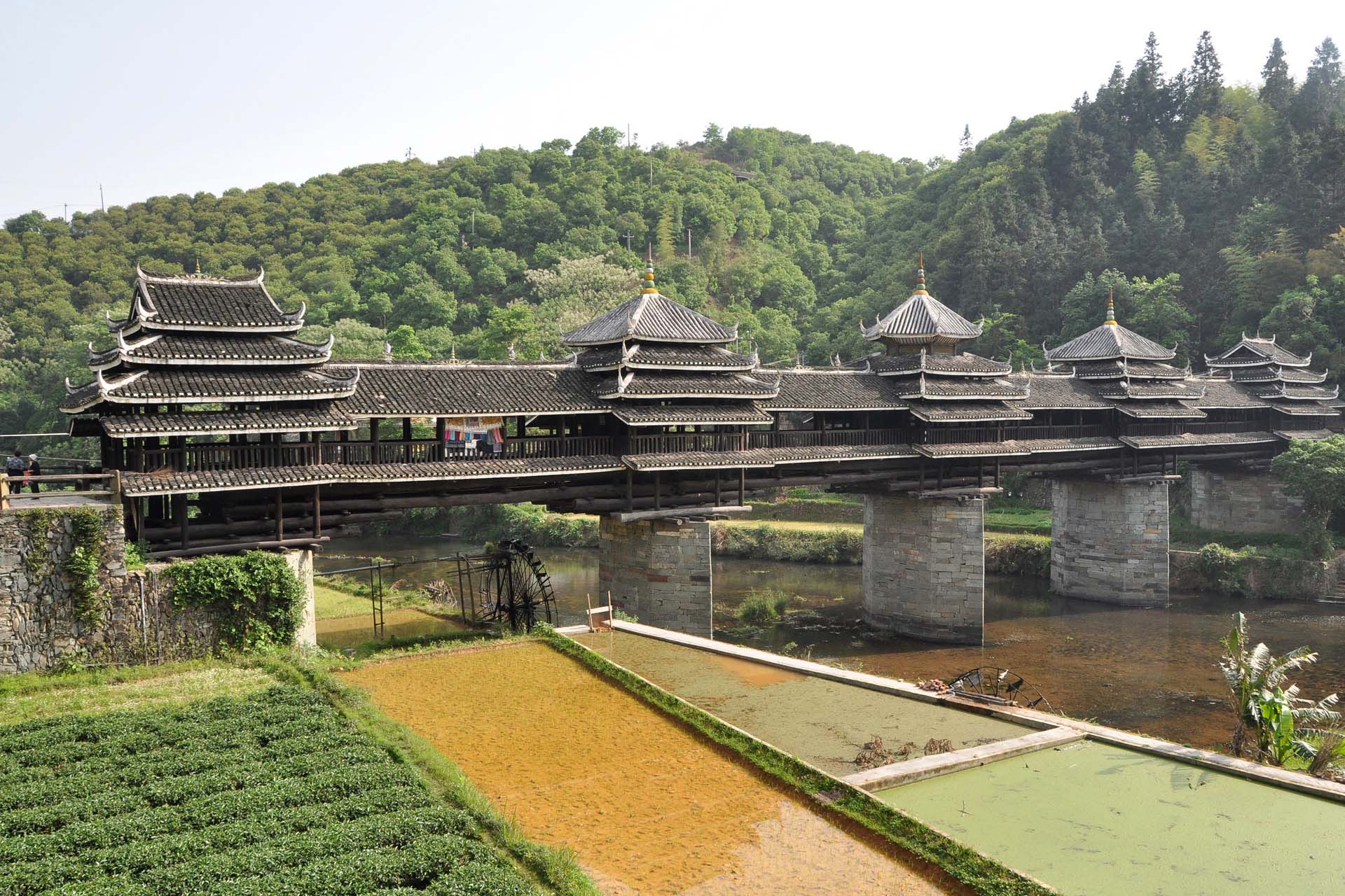 8. Chengang Wind and Rain Bridge, China 2