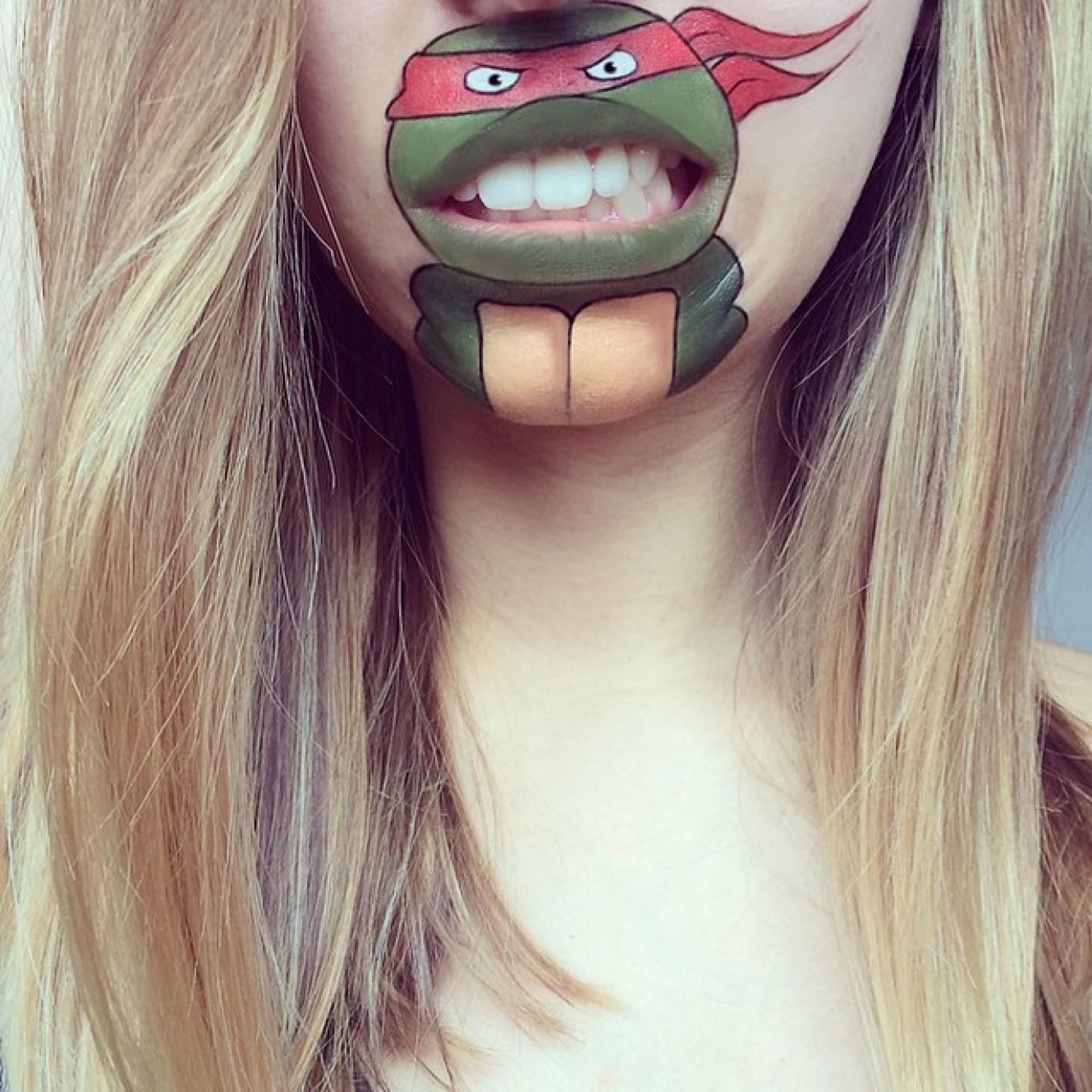 Increíble caricatura Lip-Art de Laura Jenkinson 14