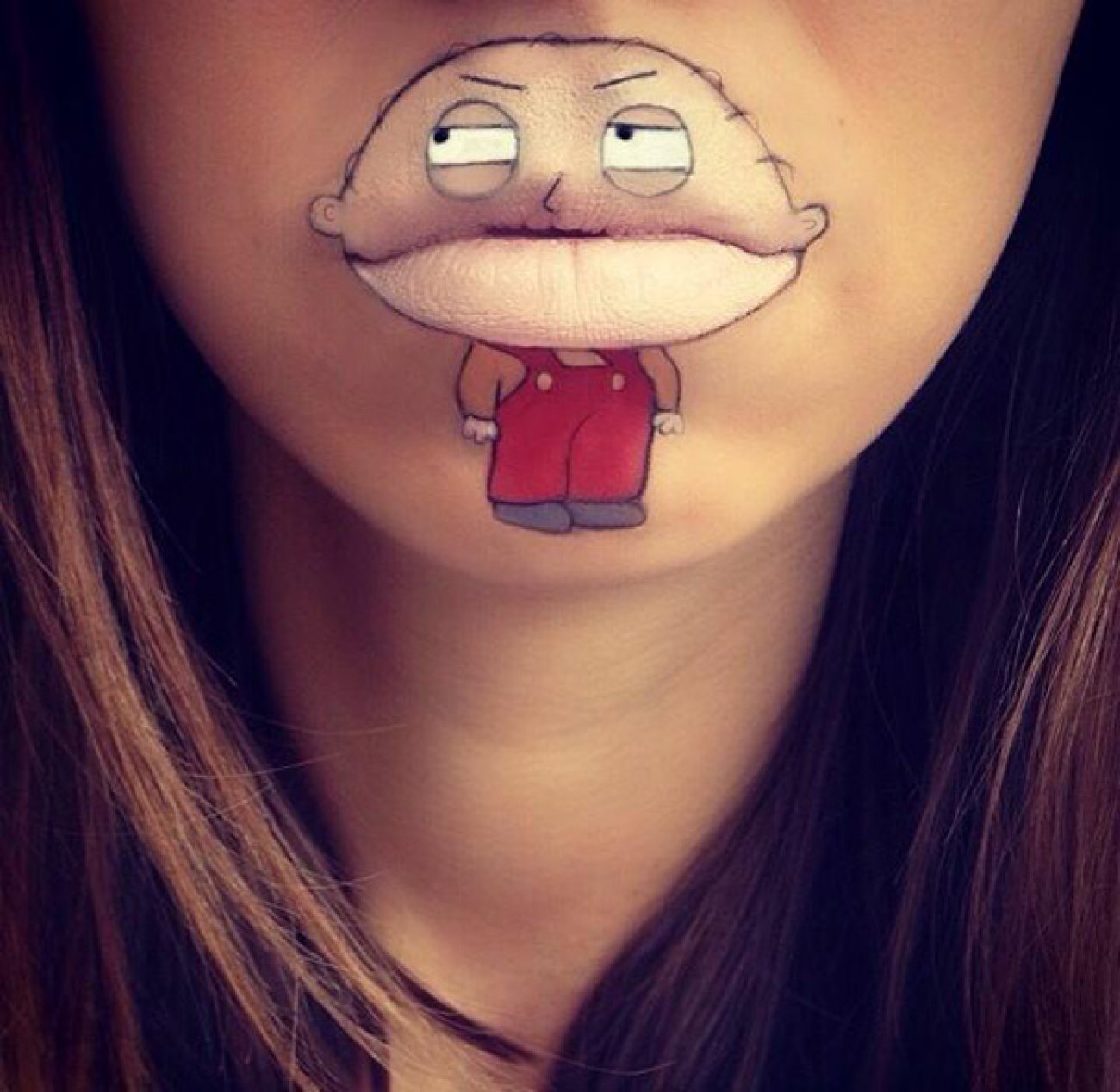 Increíble caricatura Lip-Art de Laura Jenkinson 19