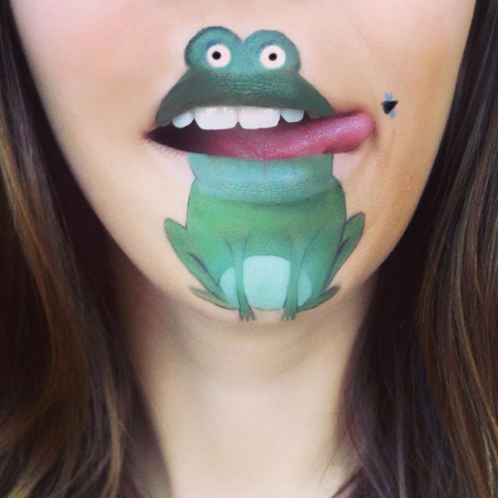 Increíble caricatura Lip-Art de Laura Jenkinson 22
