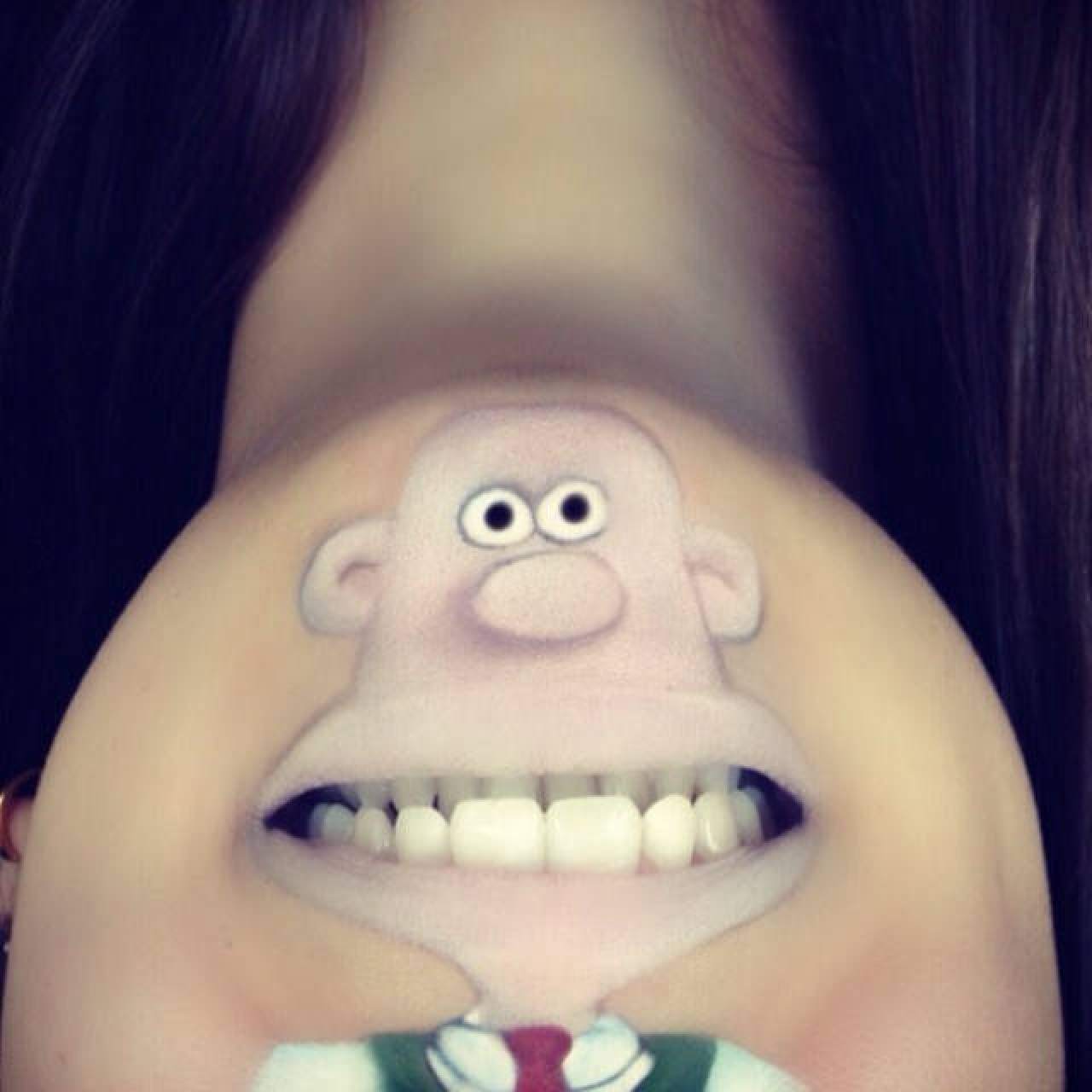 Increíble caricatura Lip-Art de Laura Jenkinson 23