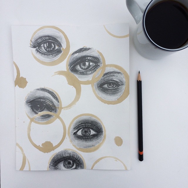 Increíbles fotos de manchas de café de Carter Asmann 4