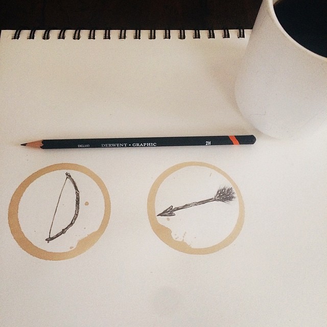 Increíbles fotos de manchas de café en Carter Asmann 5