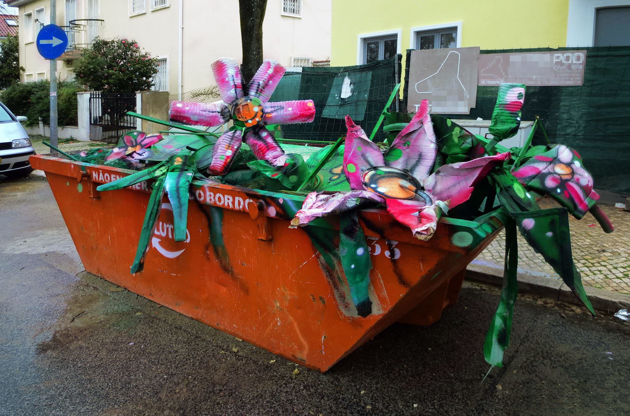 La basura tiene una segunda vida como el lujo 3d Animal Street Art 3