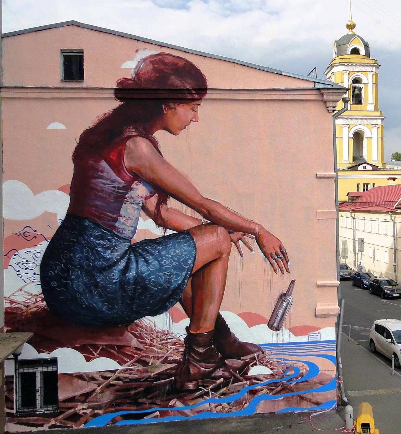 La basura obtiene una segunda vida como un lujoso arte de la calle Animal 6