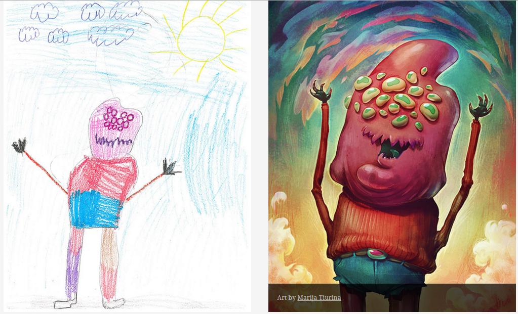 Child-Monster-doodles-Turn-shock-ilustraciones -04