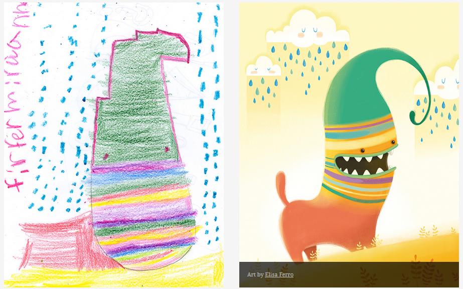 Child-Monster-doodles-set-stunning-iLustures-07