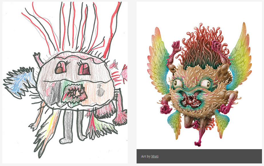 Child-Monster-doodles-Turn-shock-ilustraciones -13