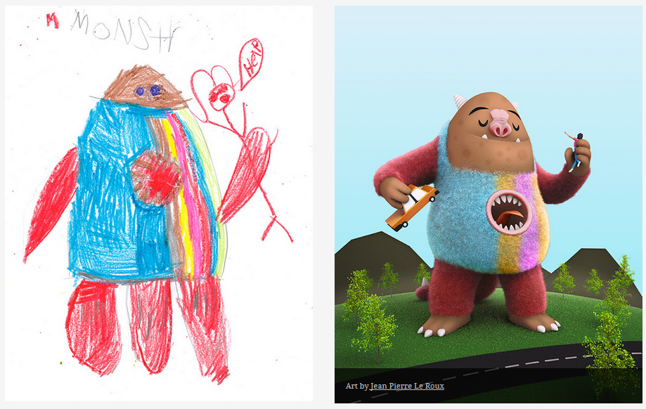 Child-Monster-doodles-Turn-Shock-Ilustraciones -18