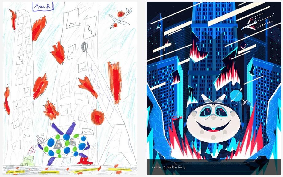 Child-Monster-doodles-Turn-Shock-Ilustraciones -21