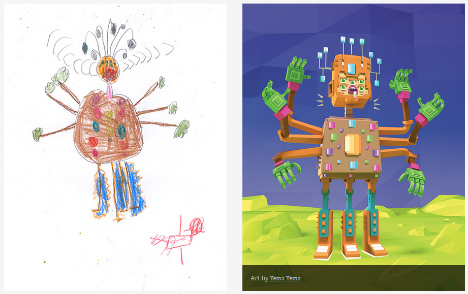 Infancia-monstruas-doodles-girn-shock-ilustrations-4