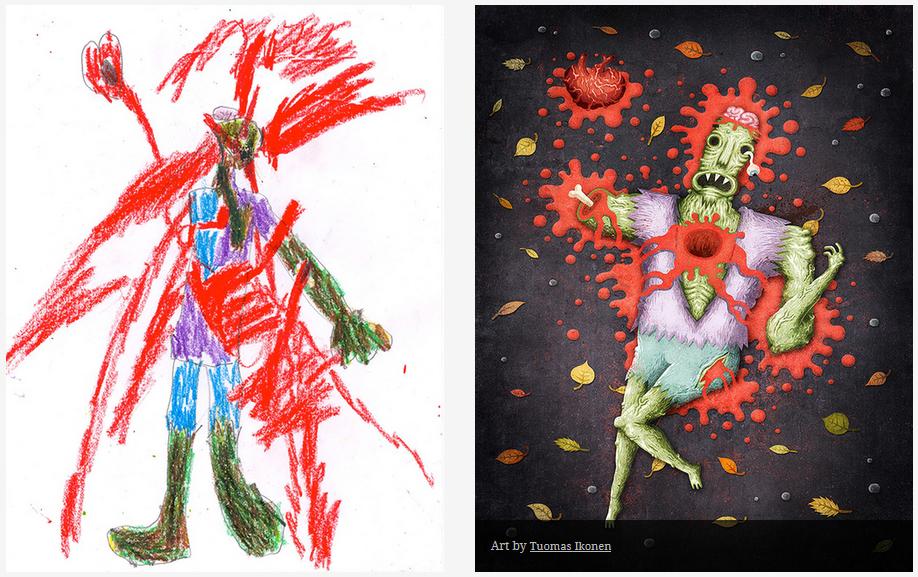 Child-Monster-doodleses-Turn-Shock-Ilustraciones -31