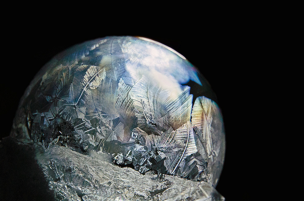 Misteriosas burbujas de esperanza congeladas con 11