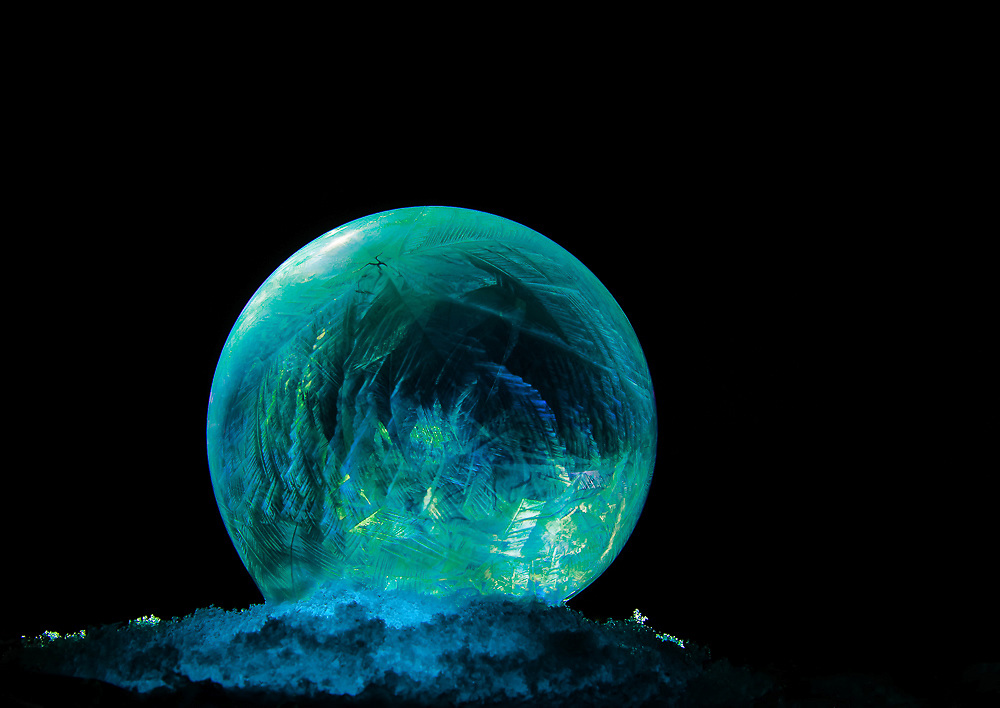 Misteriosas burbujas de esperanza congeladas por 13