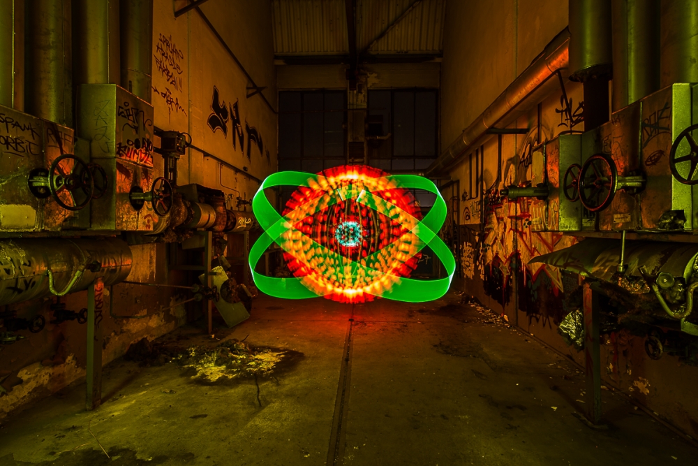 Uso final de Zolak con una luz enfatizada en su fotografía de fantasía