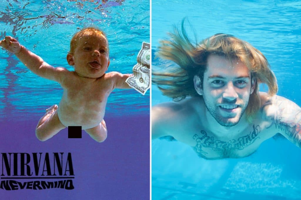 Portada de "Nevermind"