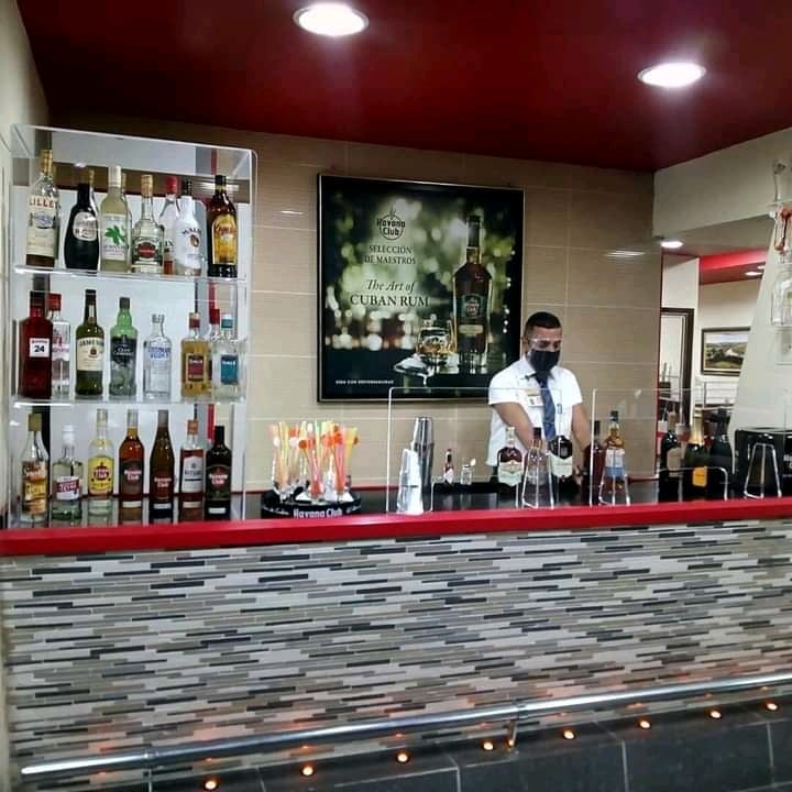 Salón VIP en aeropuerto cubano