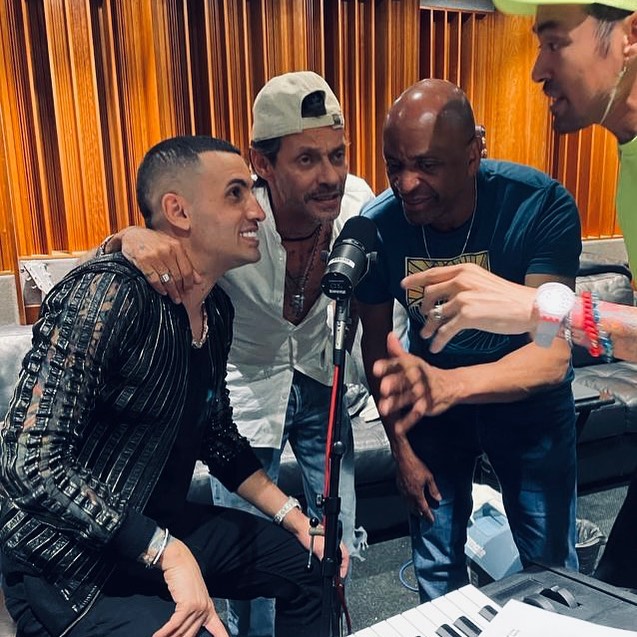 Lenier Mesa y Marc Anthony