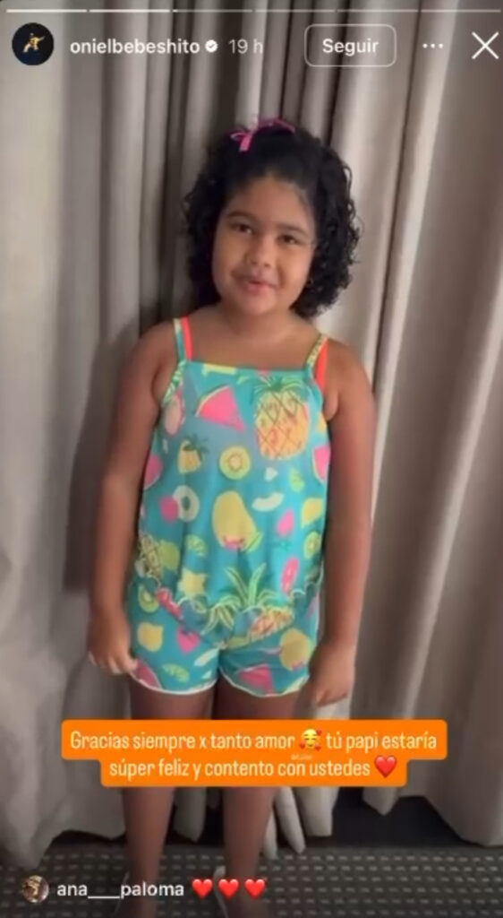 hija de el taiger storie Instagram Bebeshito
