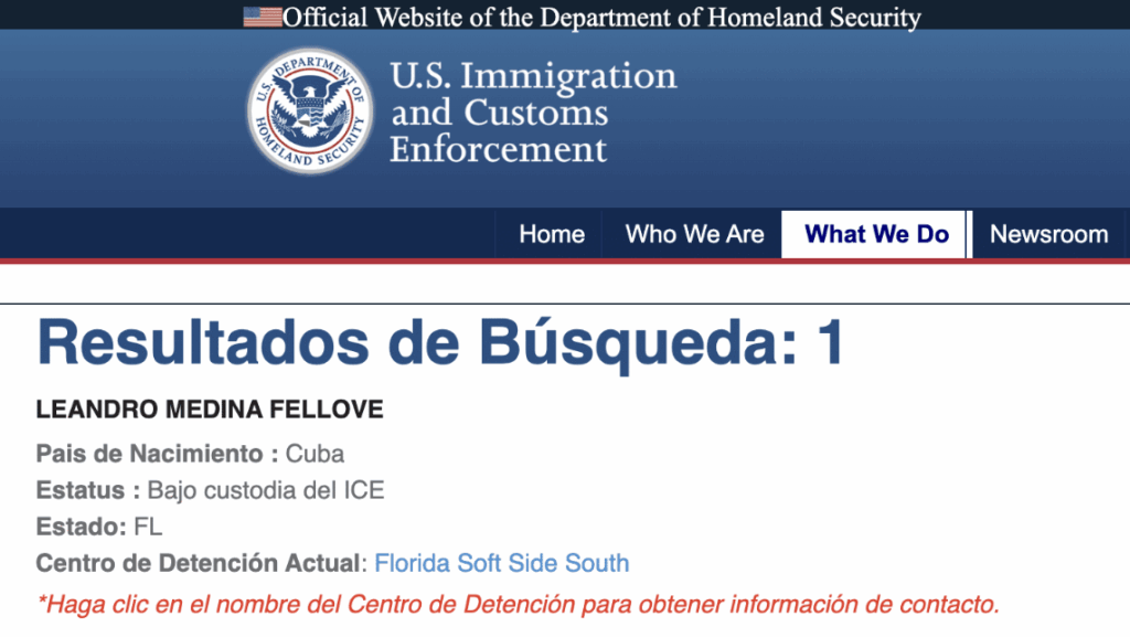 insurrecto detenido ICE