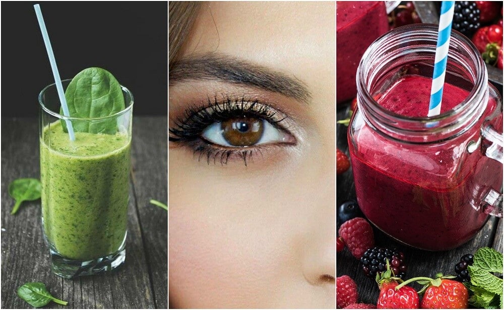 Bebida para mejorar la vista