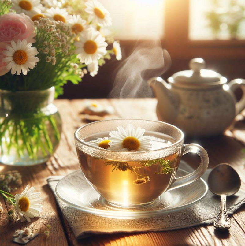 Té de camomila