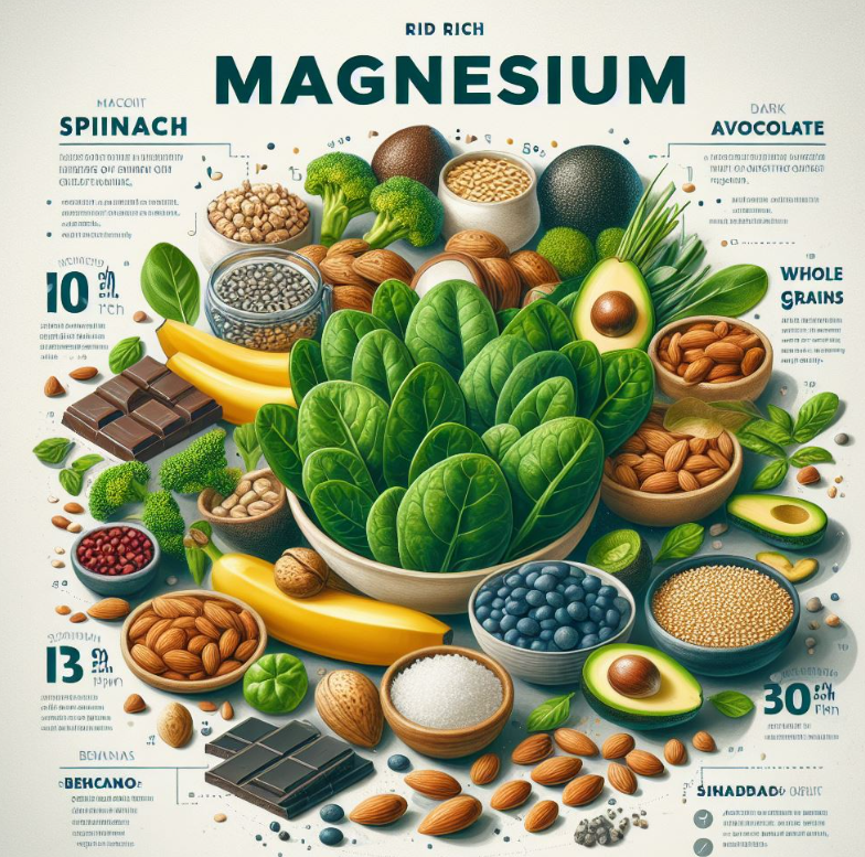 Alimentos ricos en magnesio