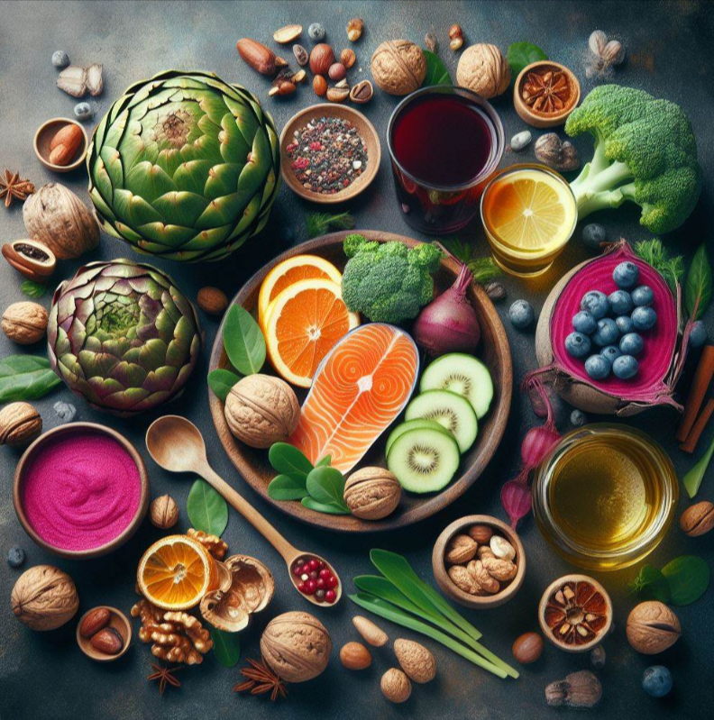 Dieta para el cuidado del hígado