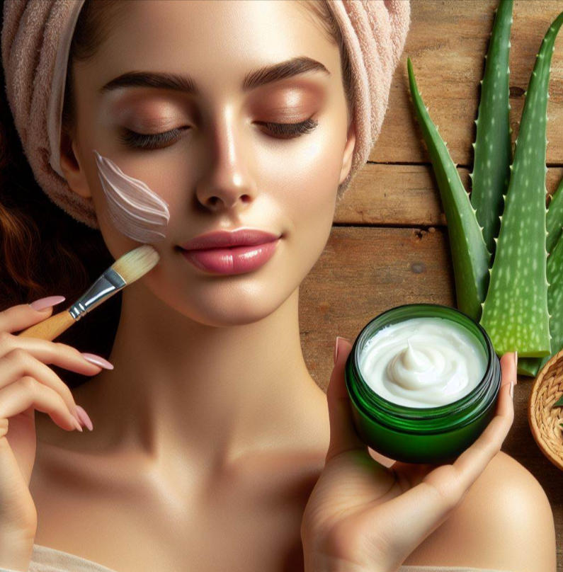 Gel de aloe vera para las manchas y arrugas