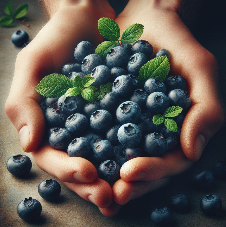 Arándanos azules