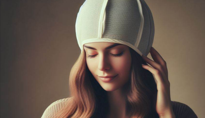 Aplicación de remedio casero para el crecimiento del cabello