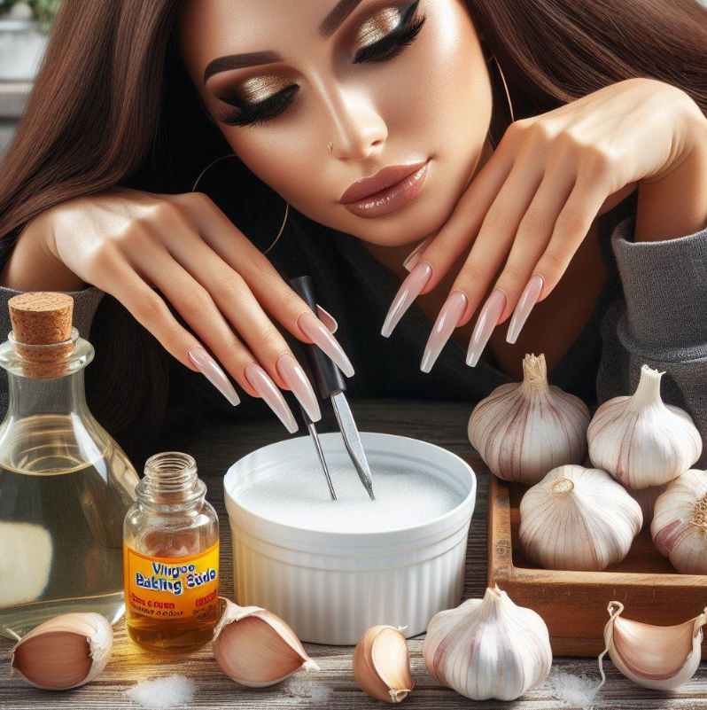 Eliminar hongos en las uñas con vinagre, bicarbonato de sodio y ajo
