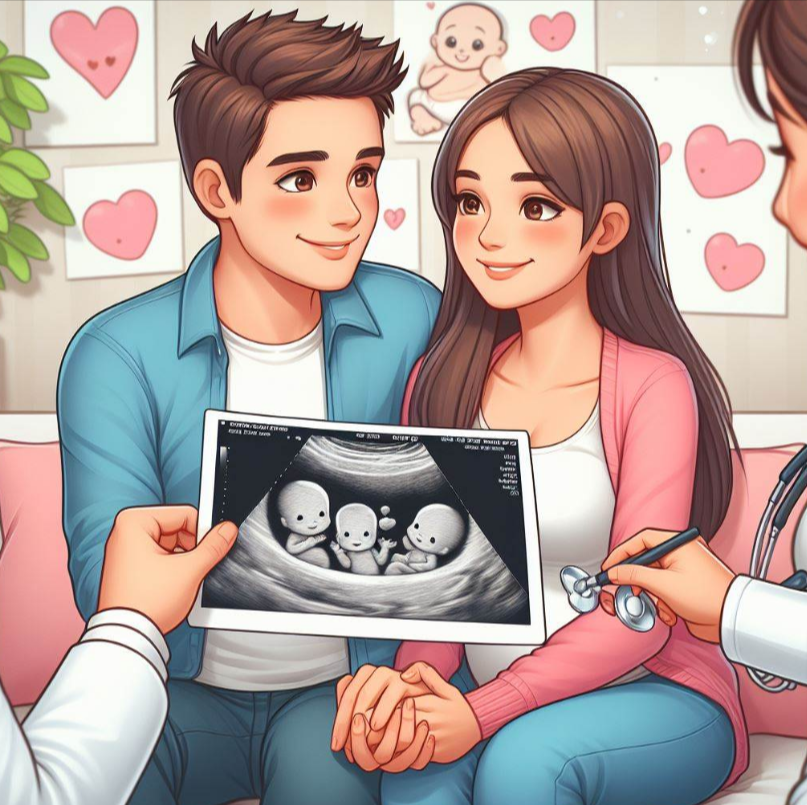  El embarazo de trillizos