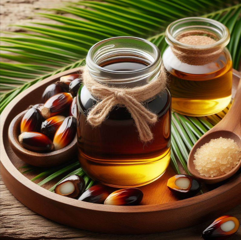 Extracto purificado del cogollo de palma silvestres