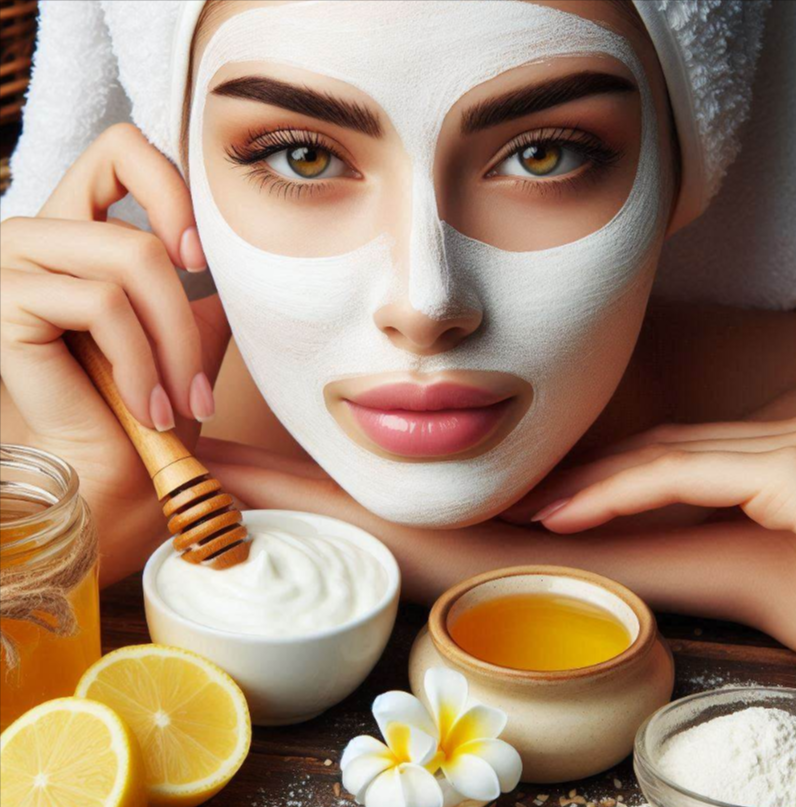 Mascarilla de miel, limón y harina de arroz para blanquear la piel