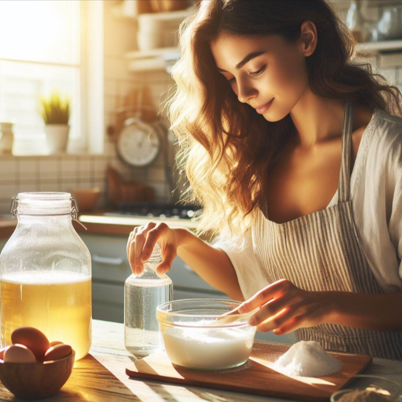 Beneficios de mezcla de bicarbonato de sodio y vinagre