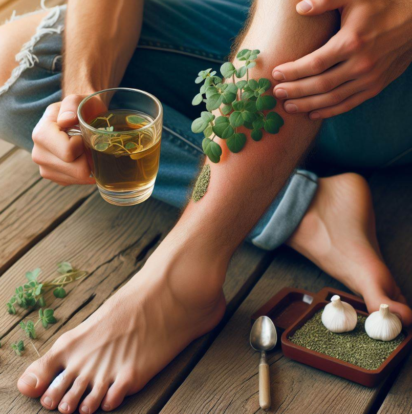 Té de orégano para disminuir la inflamación