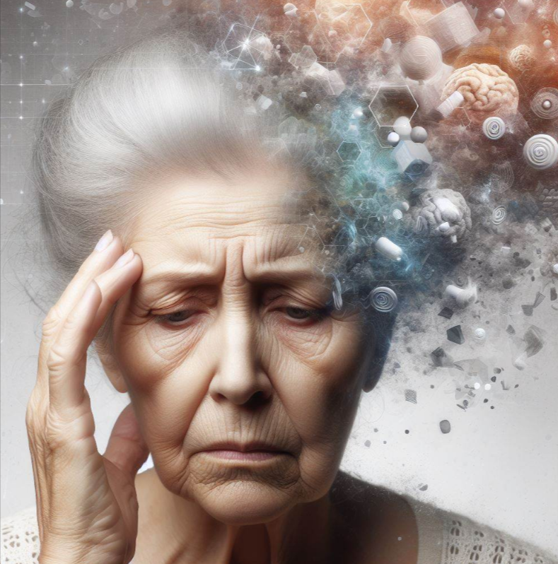 Mujer con perdida de memoria