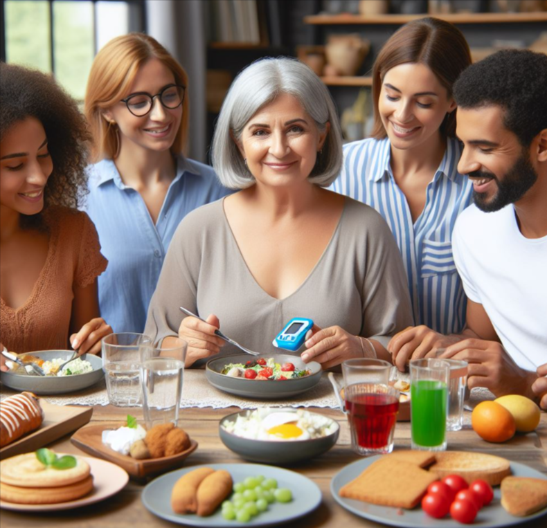 Persona con resistencia a la insulina