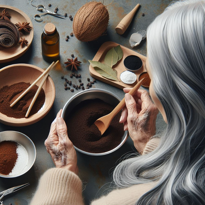 Preparación de tinte natural