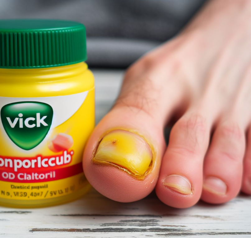 Uñas con onicomicosis 